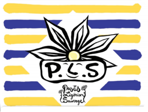 Logo P.L.S., Pastis Ligérien Sauvage.